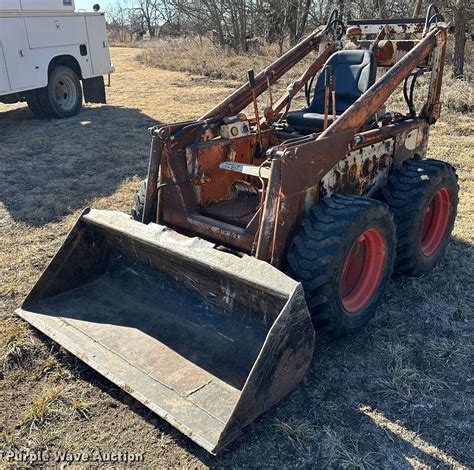 used melroe skid steer loader|when was bobcat founded.